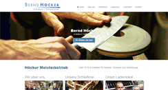 Desktop Screenshot of hoecker-bielefeld.de