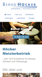 Mobile Screenshot of hoecker-bielefeld.de